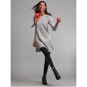 CAbi flashdance sweatshirt dress gray xxs
